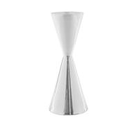 Cpolebev Bicchiere Dosatore in Acciaio a Doppia Testa Bar Wine Cocktail Shaker Jigger 60Ml
