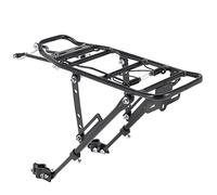 Cpolebev Bike Cargo Rack Freno A Disco in Lega di Alluminio Portapacchi Posteriore per Bicicletta Bici da Strada Pieghevole Biciclette Portapacchi Portapacchi