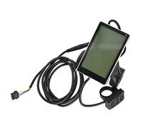 Cpolebev Bike Throttle Display Bicicletta Elettrica per Auto Scooter Pannello Display LCD A Leggero Impermeabile