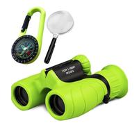 Cpolebev Binocolo per Bambini 8 X 21, Telescopio Compatto Adatto per L'Osservazione degli Uccelli, Il, I Viaggi, I Giochi, Giocattolo per Bambini, Facile da Usare e Resistente