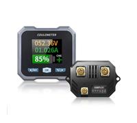 Cpolebev BL105F Misuratore di Coulomb DC10-100V 0-50A Misuratore di Batteria Impermeabile e Voltmetro per Veicolo Elettrico A Due Ruote,A