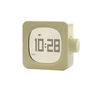 Cpolebev Blocco Piccola Sveglia novità Orologio Studente Camera Comodino Ufficio Orologio Elettronico Sveglia Lampada Ricarica Giallo