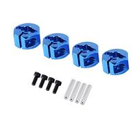 Cpolebev Blu RC Metallo 7.0 Ruota Esagonale 12mm con Vite A Perno per RC Auto