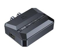 Cpolebev Bluetooth 5.3 Ricevitore Audio USB per Riproduzione da Chiavetta Wireless Adattatore R/L 2 3.5 mm AUX/Ottico Jack In ABS per Kit Auto Altoparlante