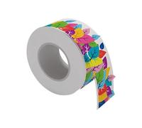 Cpolebev Bordo per Bacheca da 65,6 Piedi Bordo per Bacheca con Foglie Colorate Bordo per Bacheca Impermeabile e Adesivo per Lavagna In Classe, Pareti, Decorazioni per Feste