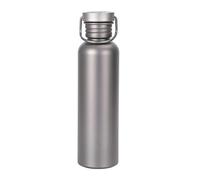 Cpolebev Borraccia d'Acqua in Titanio da 750 Ml Forniture per All'Aperto Turismo Sport Ciclismo Escursionismo Bottiglia d'Acqua da con per Tazza