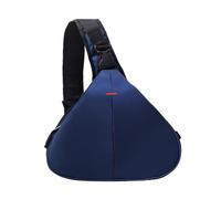 Cpolebev Borsa A Tracolla per Fotocamera Reflex Impermeabile per Viaggi, Piccole per Fotografia, Borsa A Tracolla Triangolare per Fotocamera Digitale C