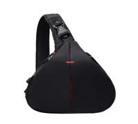 Cpolebev Borsa per Fotocamera A Tracolla DSLR Impermeabile per Viaggi, Piccola Borsa per Fotografia Triangolare con Tracolla per Fotocamera Digitale B.