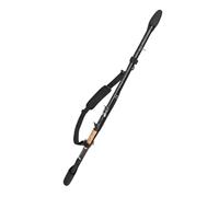 Cpolebev Borsa Portaoggetti per da Pesca Regolabile Stile Corto Nero, Borsa di Protezione per da Pesca, Adatta per La Pesca All'Aperto.