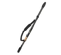 Cpolebev Borsa Portaoggetti per da Pesca Regolabile Stile Lungo Nero, Borsa di Protezione per da Pesca, Adatta per La Pesca All'Aperto.