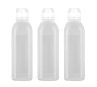 Cpolebev Bottiglie da Spremere per Condimenti, Bottiglie di Ketchup da Spremere per Salse, Dispenser per Olio D'Oliva, Confezione da 3 da 17 Oz (500 Ml)