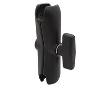 Cpolebev Braccio Un Doppia Presa nel Lega di Alluminio da 15 Cm per RAM con Braccio di Estensione per Videocamera per Moto con Supporto Un Sfera da 1,5 Pollici