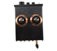 Cpolebev Buffer HiFi 6J5 Bluetooth 4.2 Tube Preamp Amplificatore Preamplificatore Stereo con Regolazione dei Toni Alti(Nero)