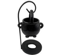Cpolebev Calderone Sospeso Bruciatore di Calderone della Strega Portacandele Olio Incenso Diffusore di Candela Tealight Decor