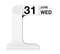 Cpolebev Calendario da Scrivania Girevole A Doppia Faccia - Calendario da Scrivania Girevole - Ornamenti Artistici per la Casa - Parti per Decorazioni per il Salotto,