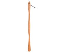 Cpolebev Calzascarpe Lungo Che Non Piega La Vita Calzascarpe nel Legno Lungo 75 Cm Legno Venatura del Legno Alla Moda