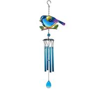 Cpolebev Campanelli Eolici Decorazioni da Interni per Esterni Windchime, Carillon Eolici per Uccelli Blu Romantici Mobili per la Decorazione del Giardino del Festival Domestico