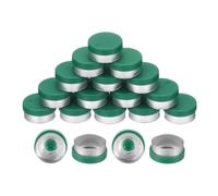 Cpolebev Cappucci A Strappo, 200 Pezzi, Tappi A Strappo Sbavature, Guarnizioni, Tappi A Strappo, Copertura Verde, 13 mm