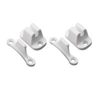 Cpolebev Caravan RV Porta Principale Cancello Push Catch Fermo Supporto per Clip Distanziale Accessori per Roulotte