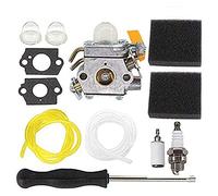 Cpolebev Carburatore 308054012 con Set di Filtri 'Aria per 25Cc 26Cc 30Cc 46Cc Tagliasiepi C1U-H60