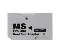 Cpolebev Card Reader Micro-SD TF A MS PRO Card Adapter Slot Singolo Doppio per PSP Gamepad per PSP Card