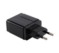 Cpolebev Caricabatterie Rapido USB da 45 W 4 Caricabatterie per Telefono Cellulare USB 3.0 Caricabatterie da Viaggio Rapido Adattatore Standard Caricabatteria per Telefono Spina EU