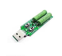 Cpolebev Carico Elettronico da 1 Pezzo USB Carico Elettronico CC con Interruttore Regolabile 5V1A/2A/3A Tester di Allo Scaricamento Della Capacità Della Batteria