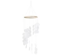 Cpolebev Carillon A in Conchiglia Naturale, Acchiappasogni, Decorazione per Esterni, Cortile, Camera da Letto, Soggiorno, Pendente Sospeso,