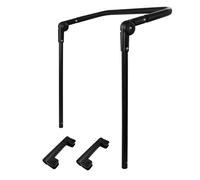 Cpolebev Carrello Pieghevole Maniglia di Spinta Carrello Allungabile Maniglia del Carrello Accessori Carrello Carrello Attrezzatura per Carrello Pieghevole Piatto