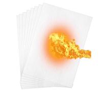 Cpolebev Carta da Guarnizione Ad Alta Temperatura, Materiale per Guarnizione In Fibra Ceramica per Isolanti per Caminetti 28x18cm per Stufe A Pellet, Stufe A Legna