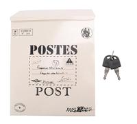 Cpolebev Cassetta Delle Lettere Cassetta Postale In Metallo Antico Resistente Alla Ruggine per Esterno