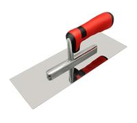 Cpolebev Cazzuola per Finitura Piatta nel Acciaio Inossidabile, Cemento, Cemento, Cartongesso, Intonacatura, Piastrelle, Muratura, Costruzione, Utensili Manuali