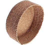 Cpolebev Cestino in Paglia Intrecciata Cesto Portabiancheria Snack Resistenti all'Usura Giocattoli Borsa Portaoggetti Contenitori Portaoggetti per Dormitorio