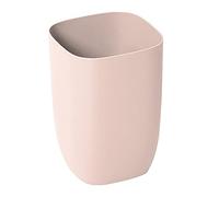 Cpolebev Cestino per La Spazzatura del Bagno Piccolo Ufficio Può Plastica Cestino Della Spazzatura Cestino Moderno per Bagno Camera da Letto Soggiorno Rosa