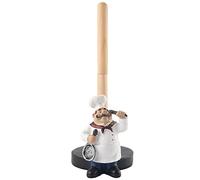 Cpolebev Chef nel Resina Doppio Strato Portasciugamani di Carta Figurine Casa Pasticceria Negozio Ristorante Decorazione Ornamento A
