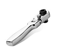 Cpolebev Chiave A Cricchetto con Manico Piatto 2 In 1 1/4 A Doppia Estremità 72 Denti Chiave Rapida Cacciavite Punta A Bussola Strumento di Riparazione DIY
