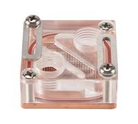 Cpolebev Chipset Waterblock Computer Raffreddamento Ad Acqua Acrilico Trasparente Blocco Generale Northbridge per Blocco CPU del Computer