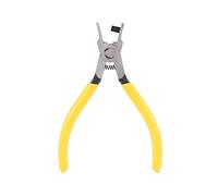 Cpolebev Cinturino per Orologio con Pinza per Cinturino in Pelle 4 Mm X 2 Mm Strumenti per Fori Rettangolari per Orologiai