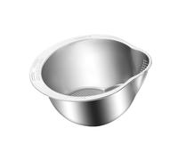 Cpolebev Ciotola per Lavare il, Colino per In Acciaio Inossidabile, Colino per, Colino per Frutta e Verdura, Utensile da Cucina A