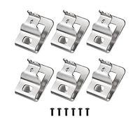 Cpolebev Clip da Cintura, 12 Pezzi Clip per Trapano nel Acciaio Inossidabile Kit Gancio con per N268241 Adatto per Elettroutensili da 20 V DCD980 DCD985