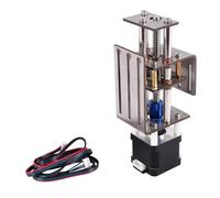 Cpolebev CNC Asse Z Tavolo Scorrevole Router di CNC Kit Fresatura DIY Piccolo Modulo di Trasmissione 100Mm Distanza di Legno Asse Z Motore