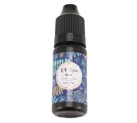 Cpolebev Colla in Resina UV Trasparente Polimerizzazione Ultravioletta Colla UV in Resina Epossidica Ad Asciugatura Rapida Strumenti per la Creazione di Gioielli Fai-da-Te Facile da Usare 10G