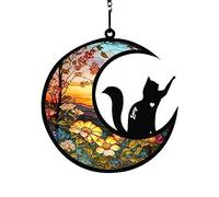 Cpolebev Commemorativo per Gatti, Personalizzato con Nome, Data e Razza del Gatto, per Lutto degli Animali Domestici, Realizzato in Acrilico Colorato, Facile da Usare con la Luce