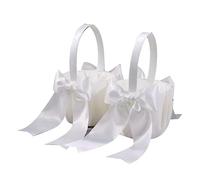 Cpolebev Confezione da 2 Cesti per Ragazze in Fiore per Ragazze in Fiore Cesto Carino per Ragazze in