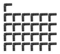 Cpolebev Confezione da 25, Gomito un 90 Gradi da 1/2 Pollice, Raccordo Pex un Crimpare Barb, Raccordi Pex nel Plastica, (Gomito da 1/2 Pollice, 25 Pezzi)
