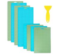Cpolebev Confezione da 8 da Taglio per CricutJoy - (4,5x6,5 Pollici, 4,5x12 Pollici) da Taglio e Blu (4 Piccoli e 4)