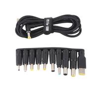 Cpolebev Connettore per Adattatore di Alimentazione per Laptop Tipo C da 100 W Spina da USB Tipo C un Jack per Caricabatterie Universale di Ricarica per Notebook