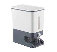 Cpolebev Contenitore per Cereali Sigillato Stoccaggio Cereali per Uso Domestico Contenitore per Dispenser Secchio Lattine per 10KG-A