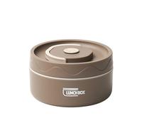 Cpolebev Contenitore per il Pranzo Caldo per Alimenti, Contenitore per il Pranzo Termico In Acciaio Inossidabile Contenitore per Alimenti Termico Portatile Bento Box un Leggero e Portatile