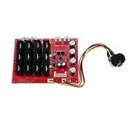 Cpolebev Controller del Motore, Controller di Velocità del Motore PWM DC 10-50V 60A Modulo Controller PWM Driver HHo RC Ad Alta Potenza